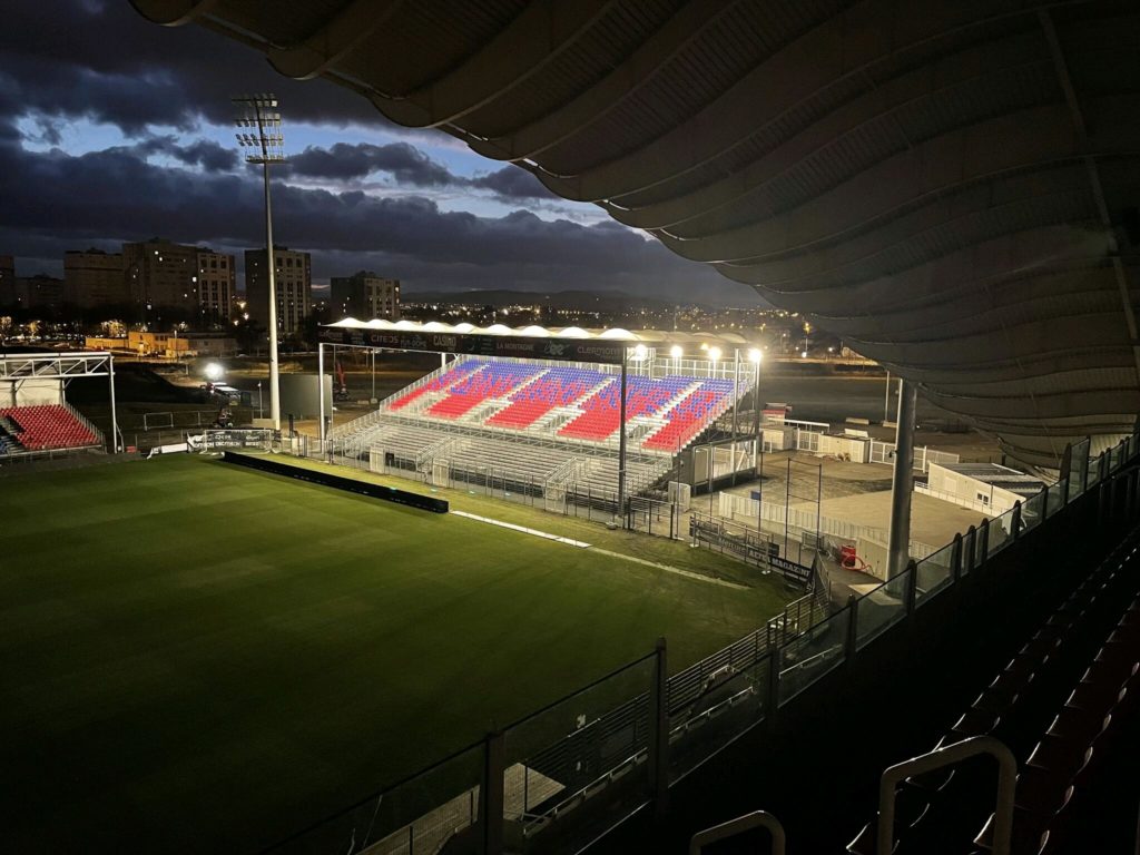 Clermont Tribune modulaire Stade Gabriel Montpied 2070 places